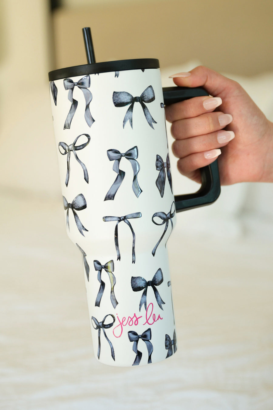 Midnight Bow Tumbler