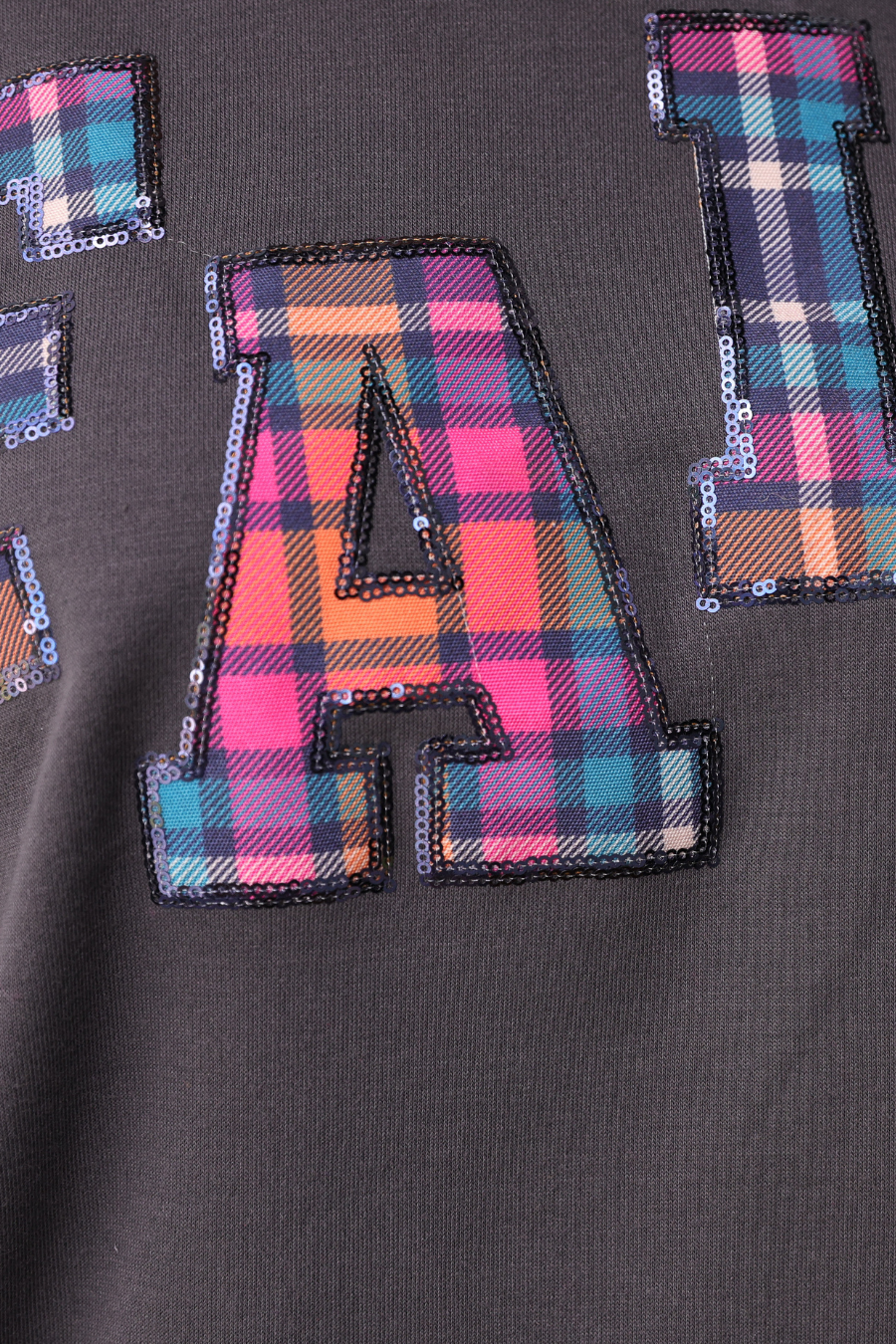 PREORDER- Fall Plaid Patch Pullover