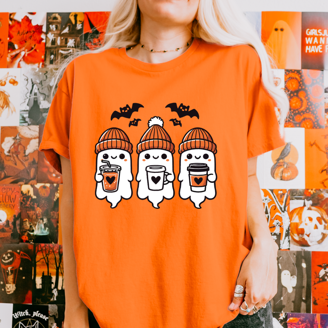 Three Beanie Ghosts