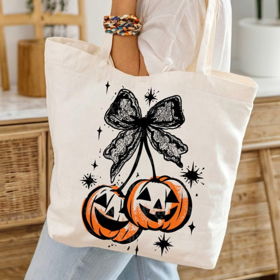 Pumpkin Cherry Tote