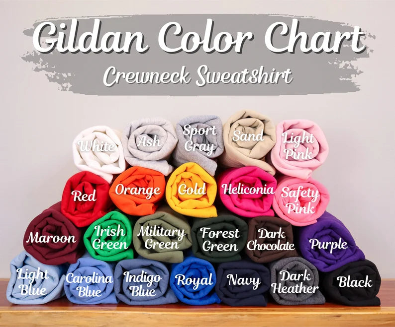 Custom Sweatshirt Appliqué with Embroidered Writing