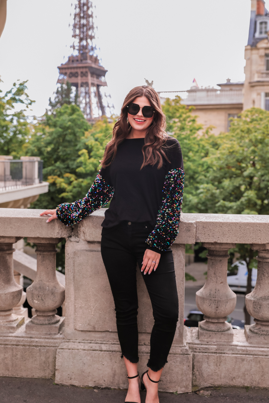 PREORDER-Vegas Lights Sequin Top