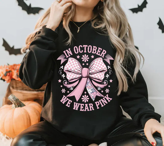 In october we wear pink