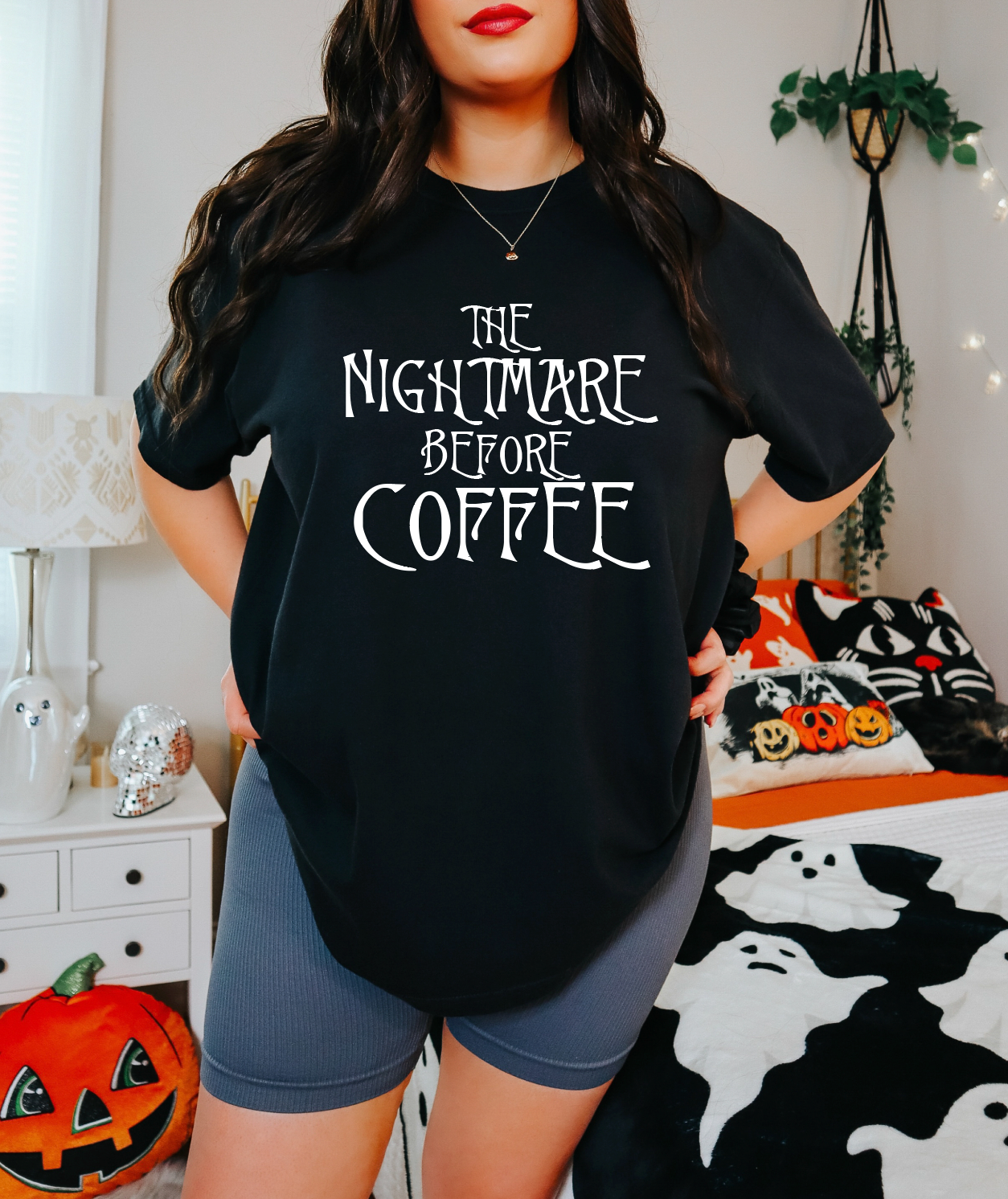 Nightmare Before Coffee (color comfort tee)