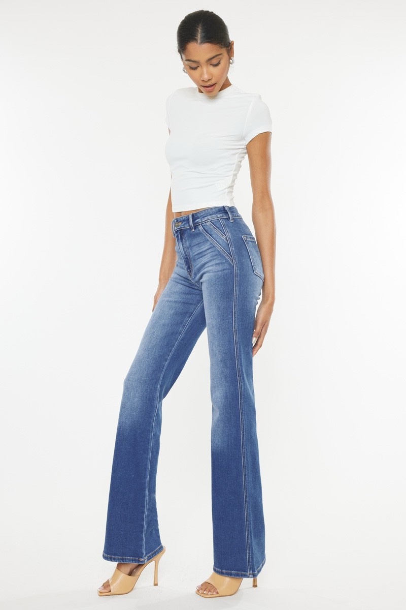 KanCan Ultra High Rise Holly Flare Jeans - LV Fashion and Design